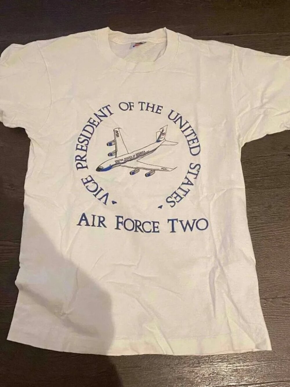 vintage air force two united states america vice president t-shirt